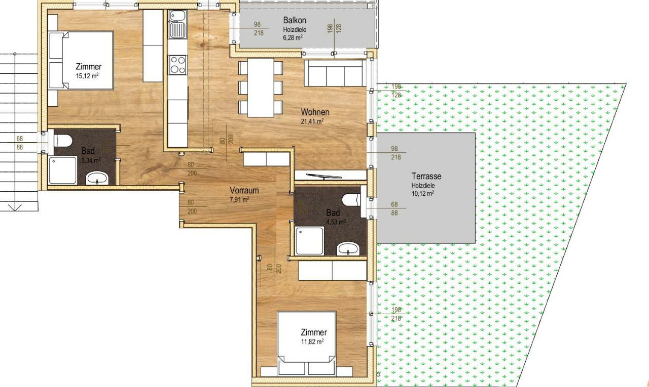 Apartamento Mounira Ladis Exterior foto
